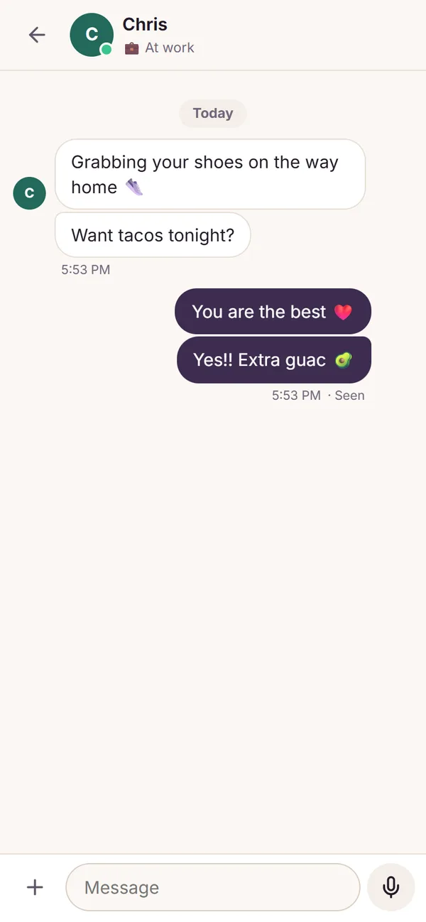 Private chat